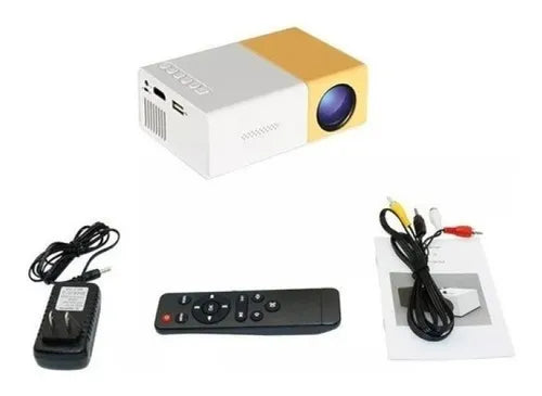 Proyector Mini Genérica Projetores 04 Generic 10000lm Amarillo 127V