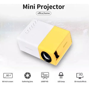 Proyector Mini Genérica Projetores 04 Generic 10000lm Amarillo 127V